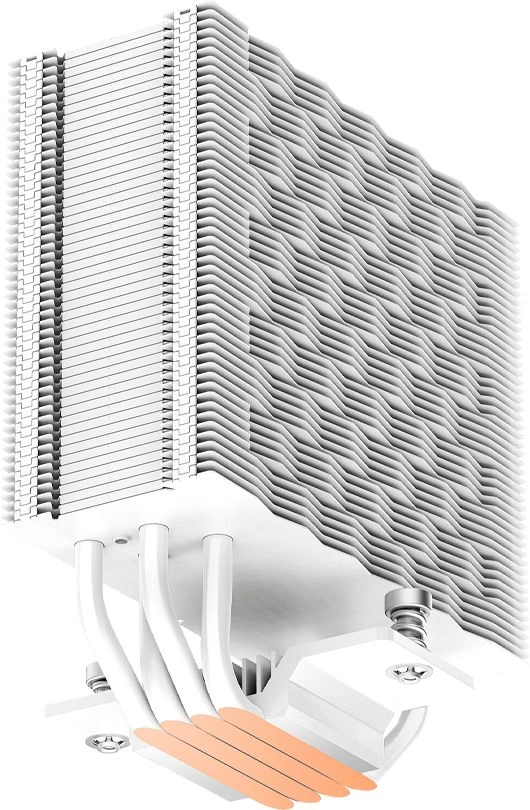 Устройство охлаждения(кулер) PcCooler RZ400 V2 Soc-AM5/AM4/1200/1700/1851 белый 4-pin 32dB Al+Cu 245W Ret (RZ400V2-WHNWNX-GL)
