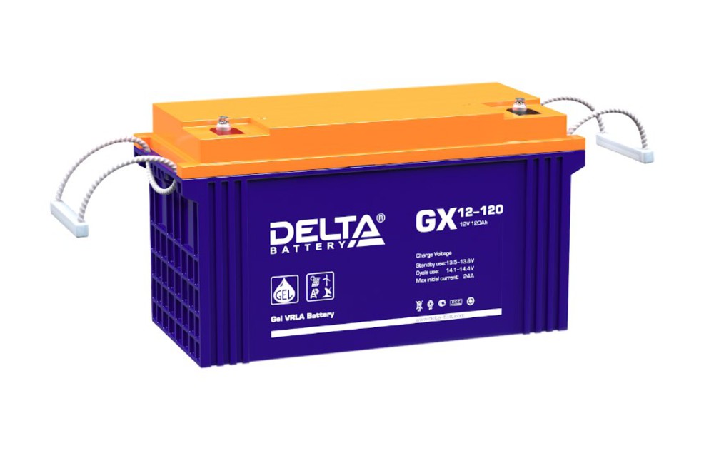 Аккумуляторная батарея Delta GX 12-120 (12V / 120Ah)