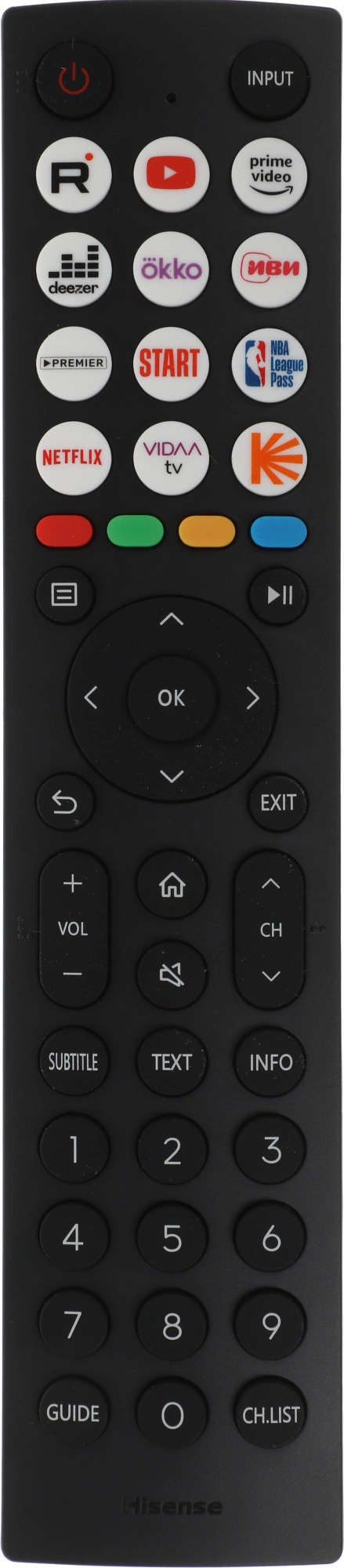 Телевизор LED Hisense 32" 32A4N Frameless черный HD 60Hz DVB-T2 DVB-C DVB-S2 USB WiFi Smart TV (RUS)