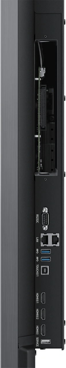 Панель Samsung 86" WA86D черный LED 6ms 16:9 HDMI матовая 4000:1 400cd 178гр/178гр 3840x2160 4K USB 74.5кг