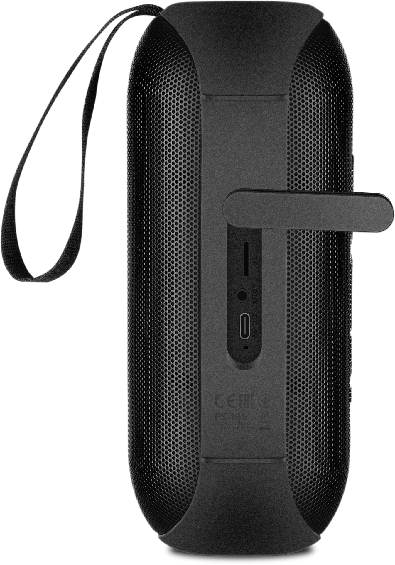 Колонка порт. Sven PS-165 черный 16W 2.0 BT/3.5Jack 3000mAh (SV-022372)