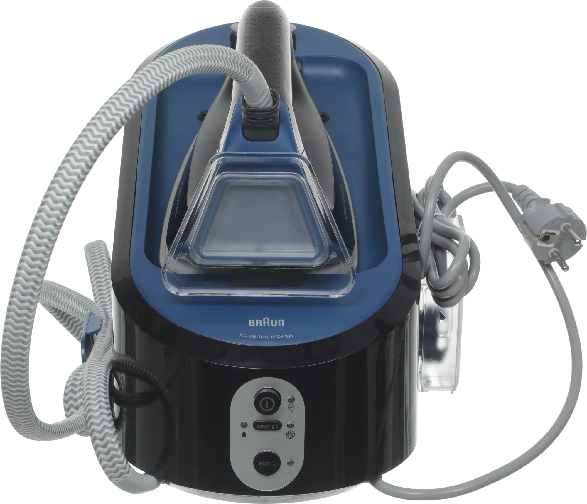 Парогенератор Braun IS5145.BK 2400Вт черный/синий