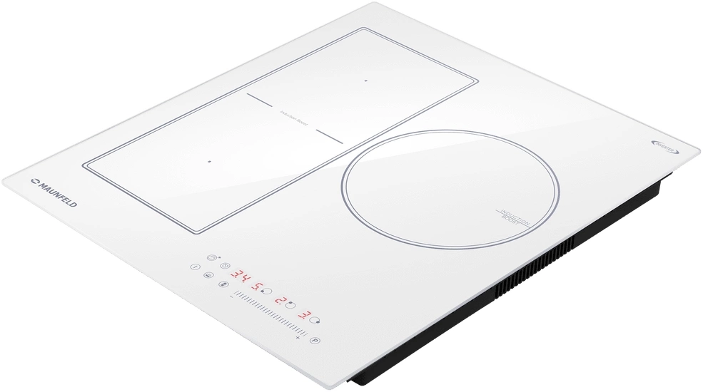 Индукционная варочная поверхность Maunfeld CVI453SBWH Inverter белый