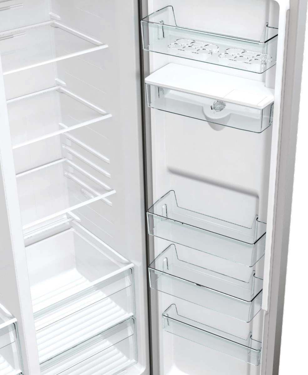 Холодильник Gorenje NRR9185EAXLWD 2-хкамерн. серебристый мат. инвертер