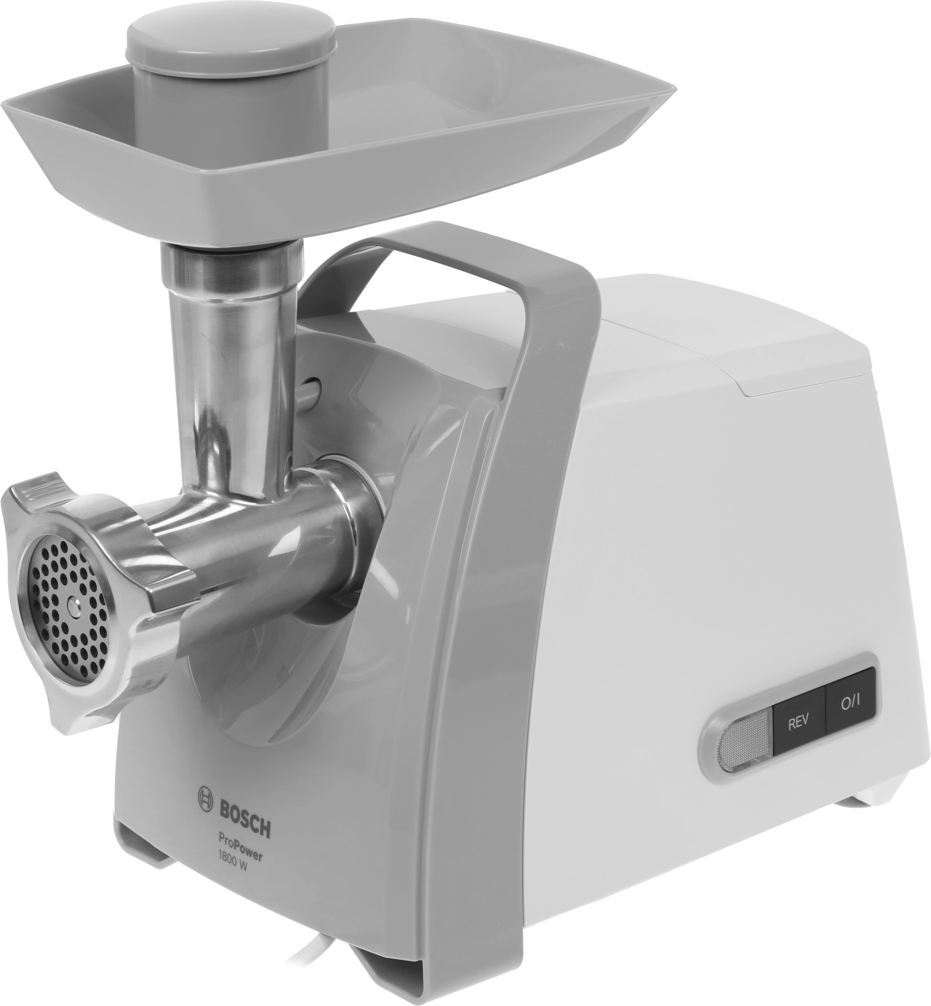 Мясорубка Bosch ProPower MFW66020 1800Вт белый/серый