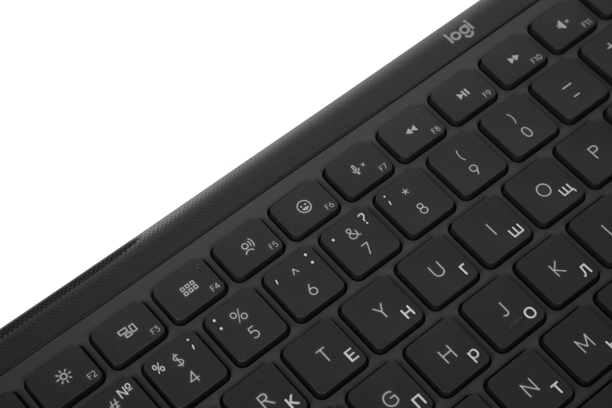 Клавиатура Logitech K950 черный USB беспроводная BT/Radio slim (920-012434)