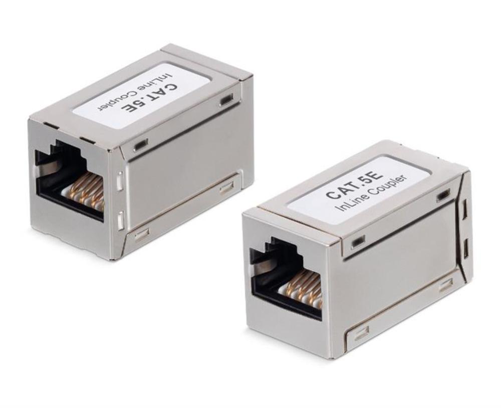Cabeus CA-8p8c-C5e-SH - Проходной адаптер, RJ45-RJ45 (8p8c), категория 5е, экранированный