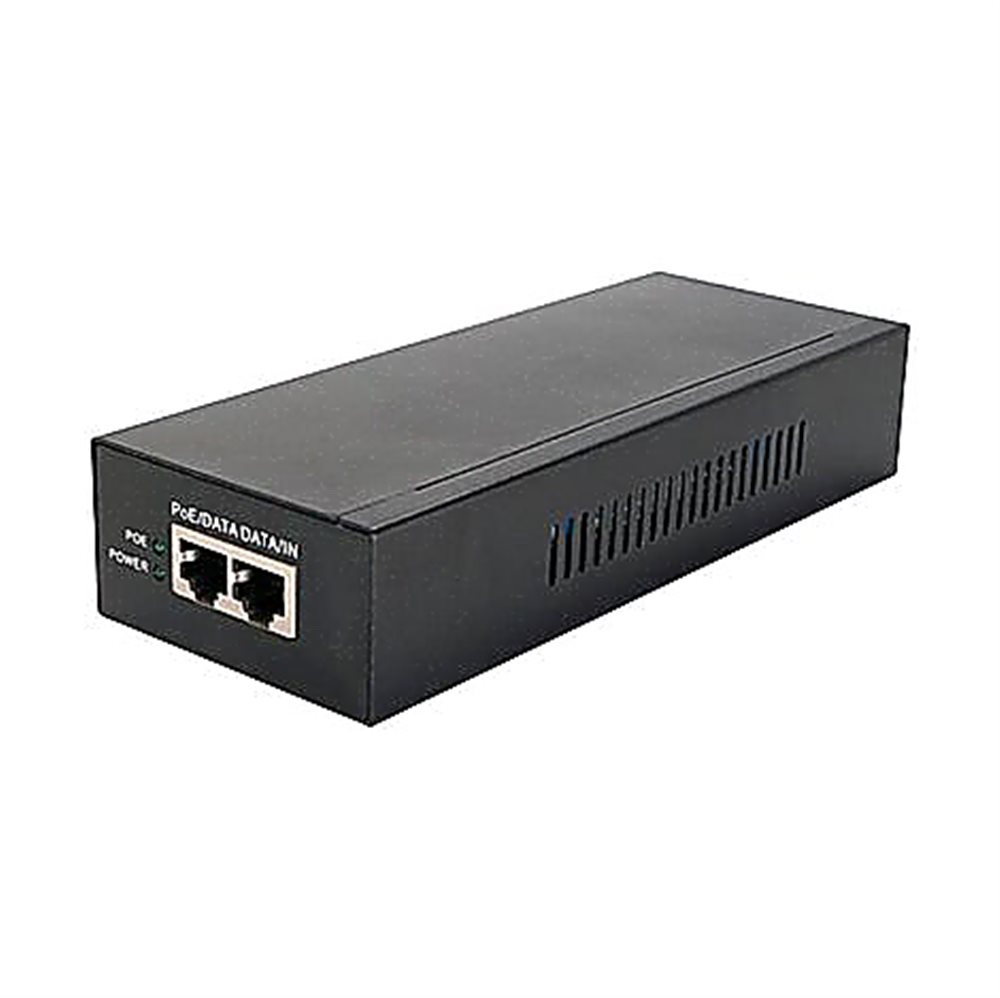 Midspan-1/652G - PoE-инжектор на 65 Вт Gigabit Ethernet на 1 порт.