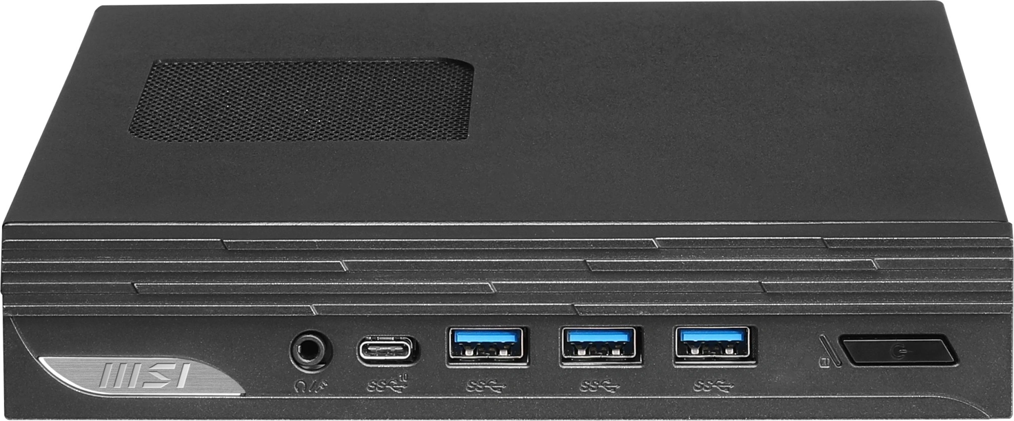 Неттоп MSI Pro DP10 13M-283RU i5 1340P (1.9) 16Gb SSD512Gb Iris Xe Windows 11 Pro 2.5xGbitEth WiFi BT 120W черный (9S6-B0A611-283)