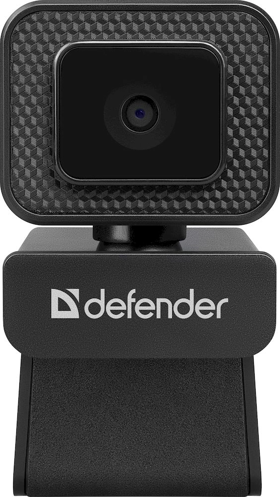 Камера Web Defender G-Lens 2596 черный 12Mpix (3840x2160) USB2.0 с микрофоном для ноутбука (63196)