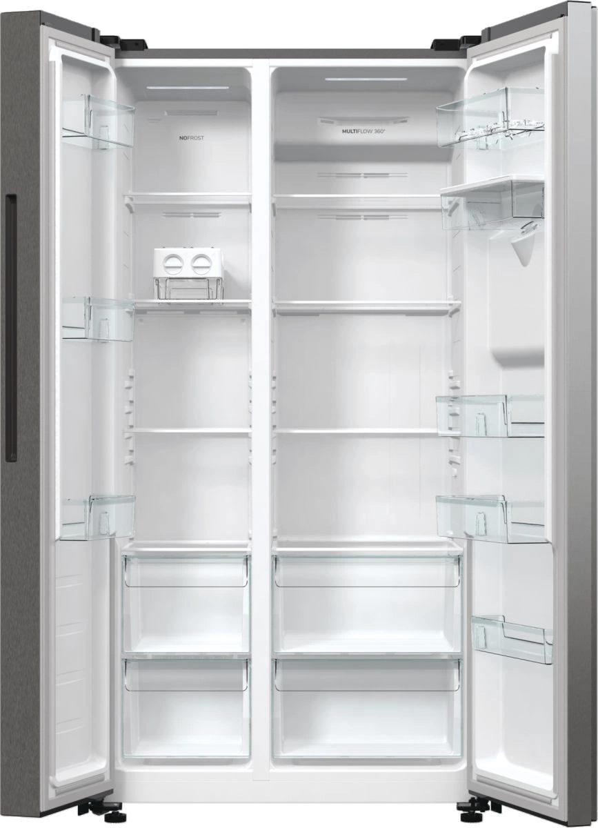 Холодильник Gorenje NRR9185EAXLWD 2-хкамерн. серебристый мат. инвертер