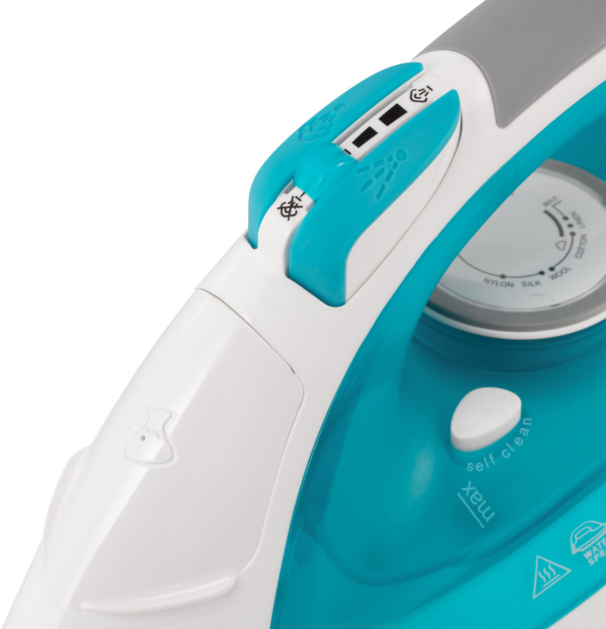 Утюг Vitek 1264-VT-02 2400Вт бирюзовый/белый