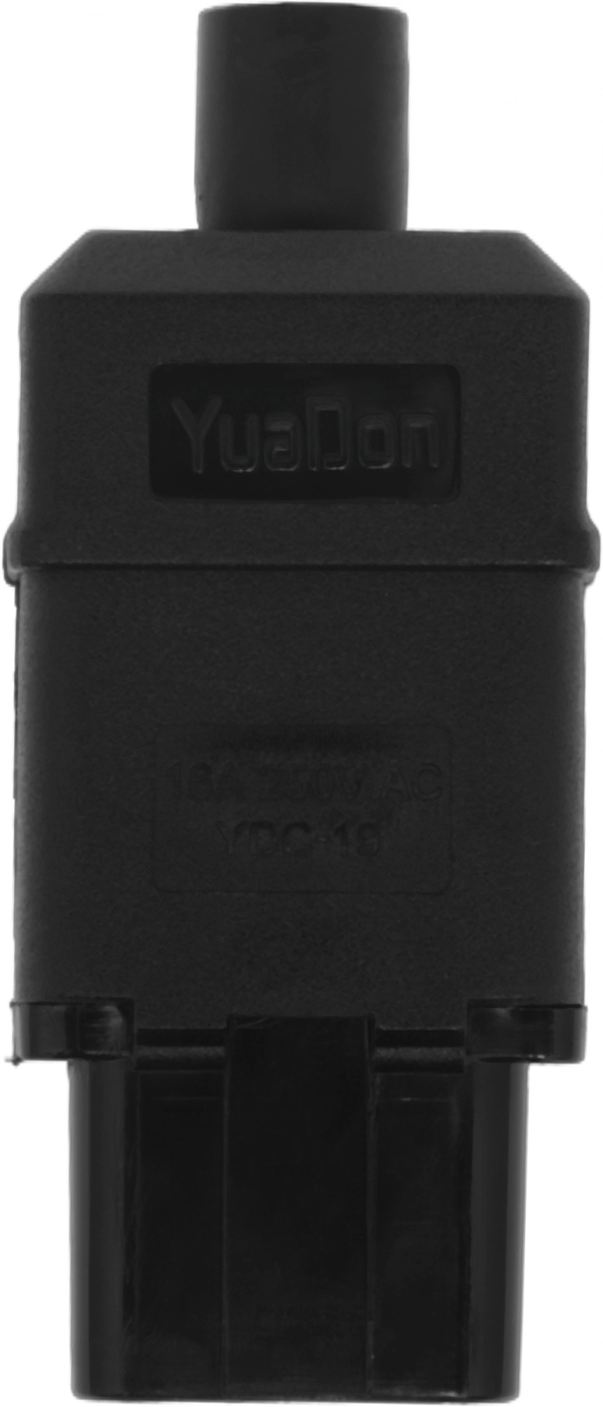 Вилка Lanmaster LAN-IEC-320-C19 IEC 60320 C19 16A 250V black