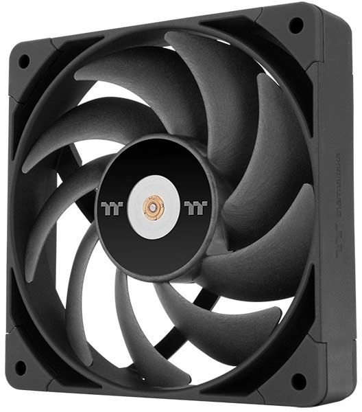 Вентилятор для корпуса Thermaltake Toughfan 14 Pro 140х140x25 черный 4-pin (упак.:2шт) (CL-F160-PL14BL-A) Ret