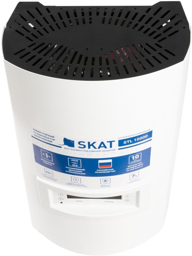 Стабилизатор напряжения Бастион Skat STL-10000 исп.Н 10000ВА белый