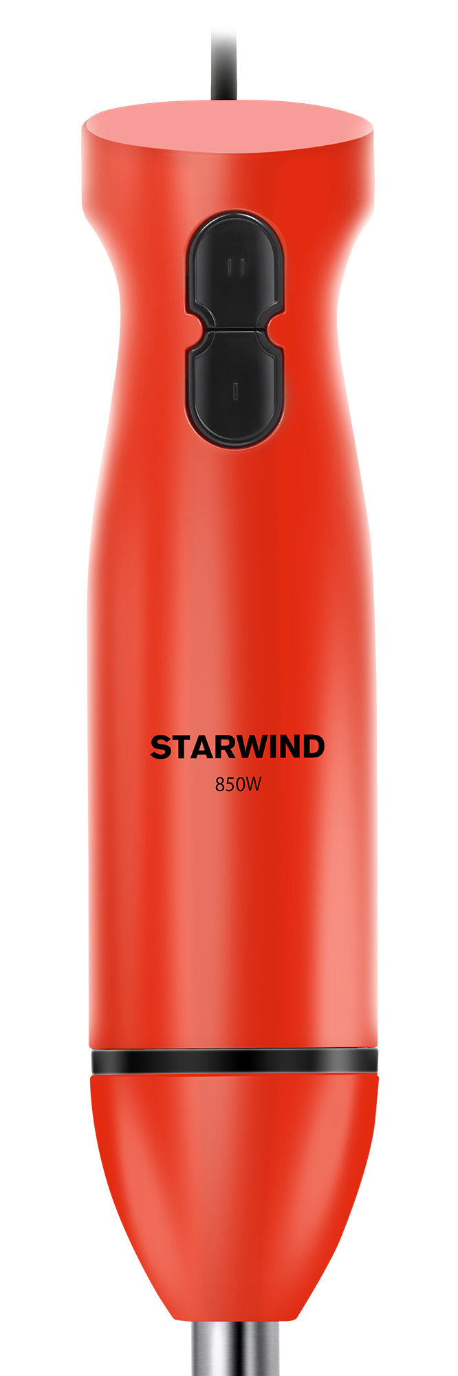 Блендер погружной Starwind SBP2201 850Вт красный/черный