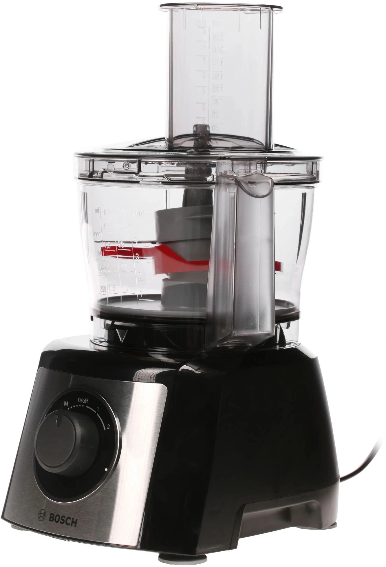 Кухонный комбайн Bosch MCM3501M 800Вт черный/нержавеющая сталь