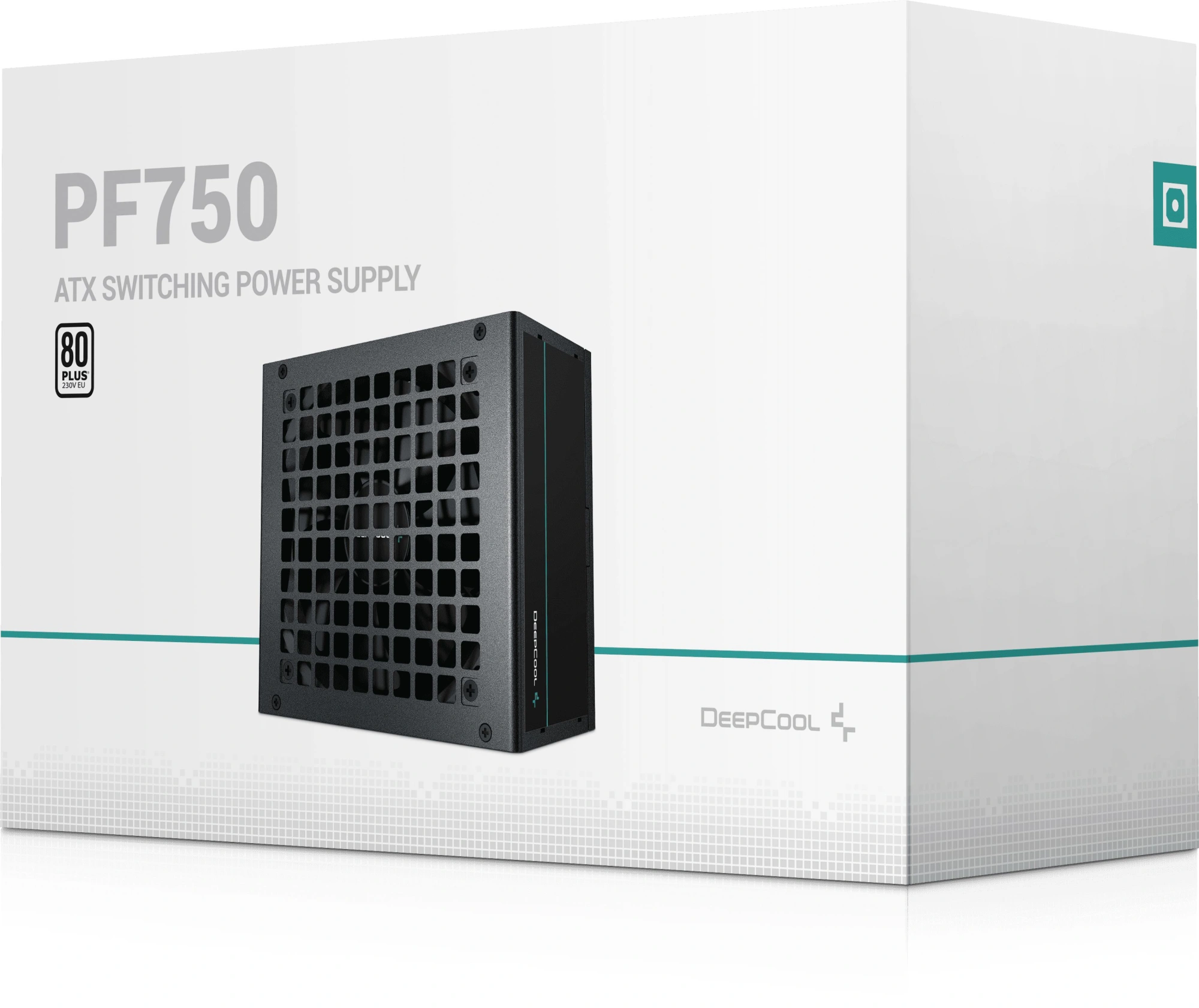 Блок питания Deepcool ATX 750W PF750 80+ white (20+4pin) APFC 120mm fan 6xSATA RTL