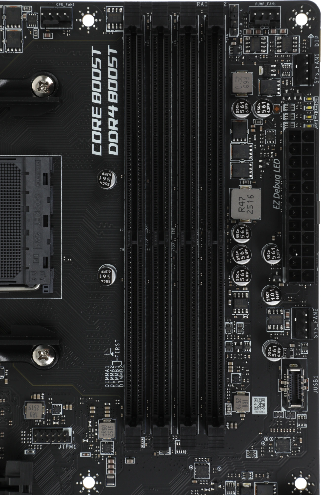 Материнская плата MSI B550M PRO-VDH WIFI Soc-AM4 AMD B550 4xDDR4 mATX AC`97 8ch(7.1) GbLAN RAID+HDMI+DP