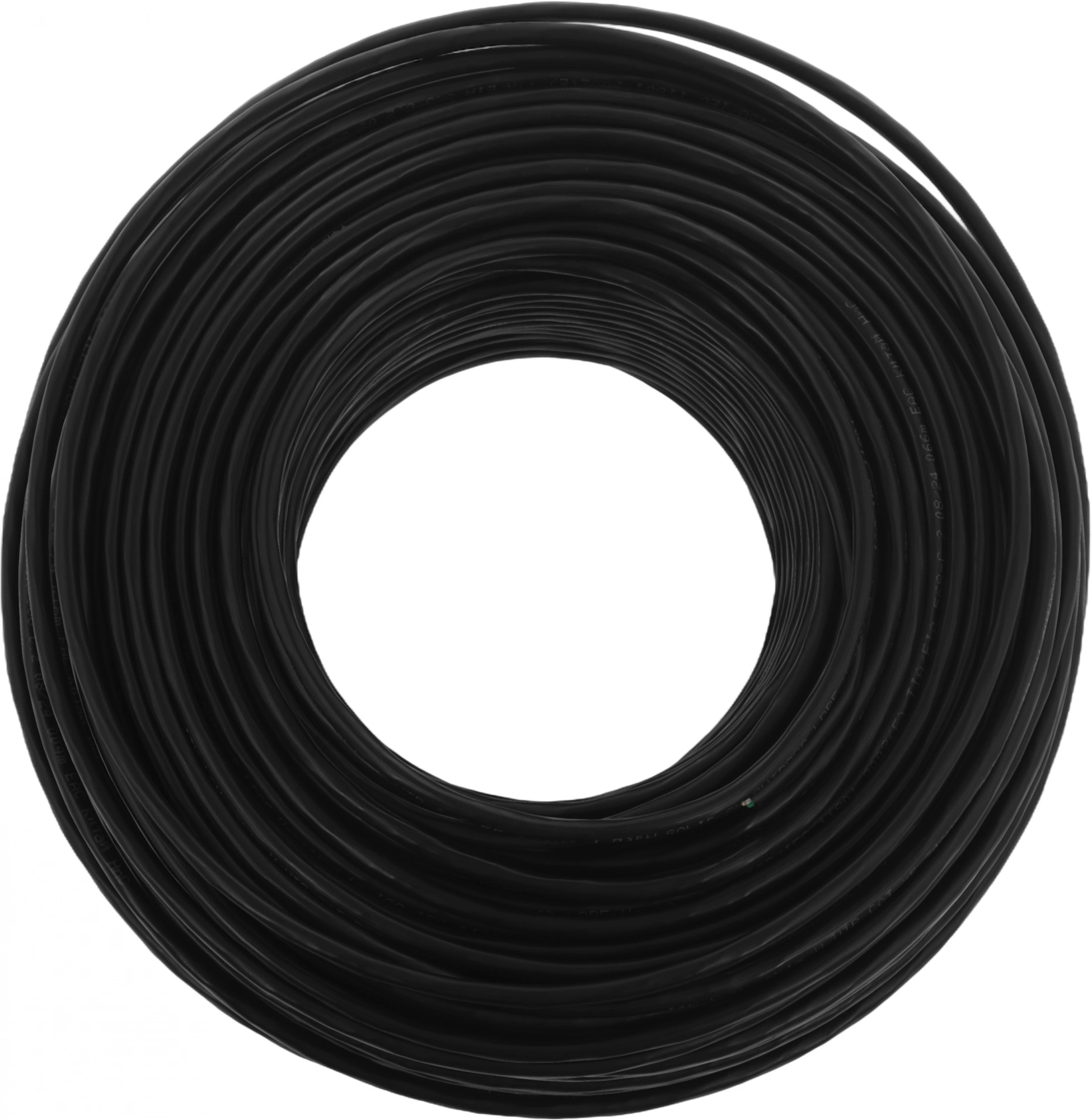 Кабель информационный ITK LC3-C5E04-139-100 кат.5E UTP 4 пары 24AWG LDPE внешний 100м черный