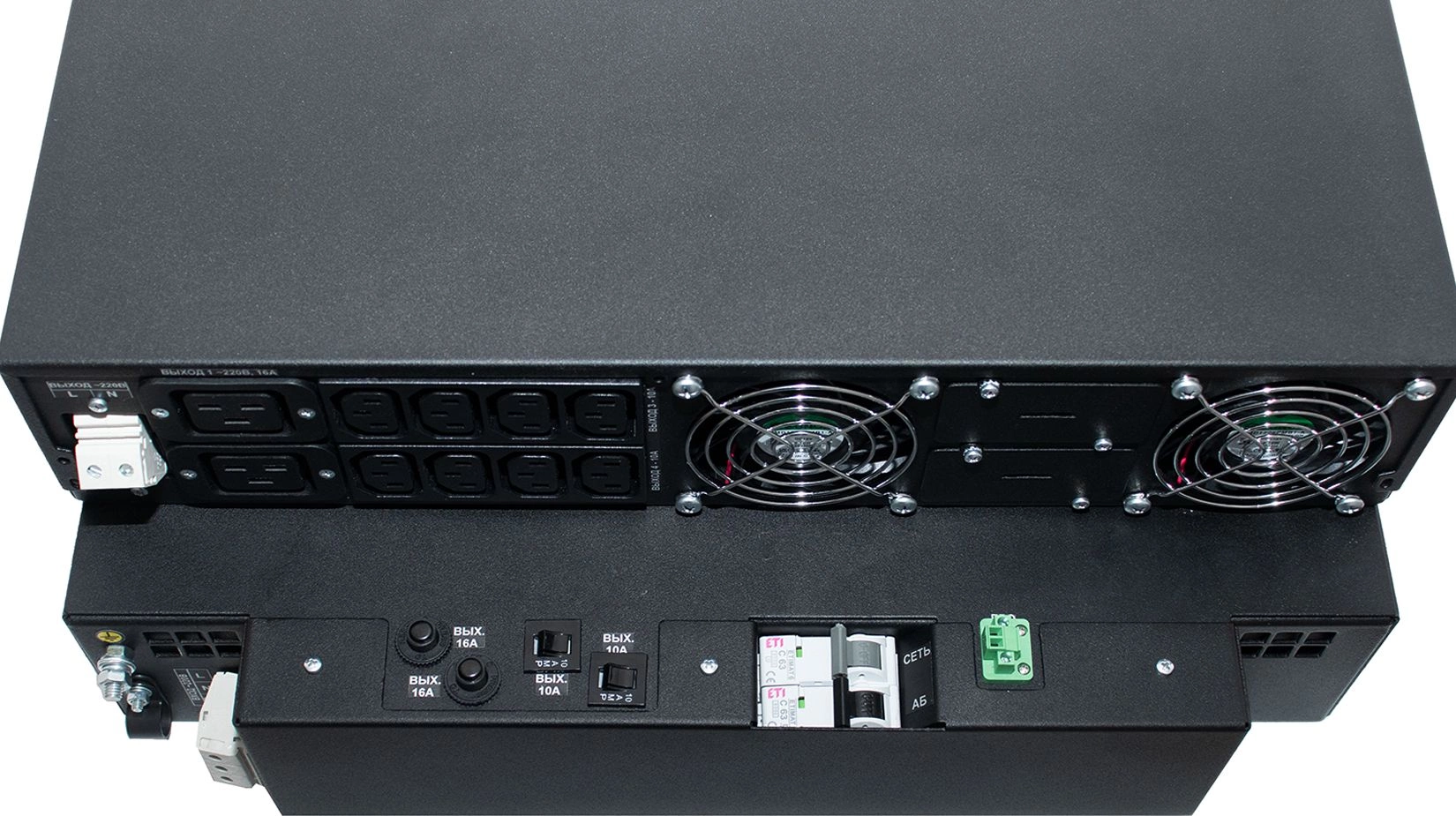 Источник бесперебойного питания Штиль STR1110SL 8000Вт 10000ВА черный