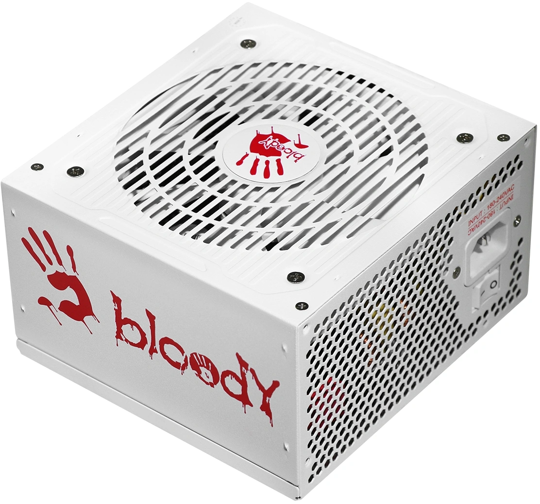 Блок питания Bloody ATX 750W BD-PS750G 80+ gold (20+4pin) APFC 120mm fan 6xSATA Cab Manag RTL