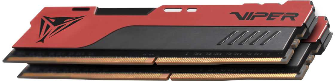 Память DDR4 2x16Gb 3200MHz Patriot PVE2432G320C8K Viper Elite II RTL Gaming PC4-25600 CL18 DIMM 288-pin 1.35В kit с радиатором Ret