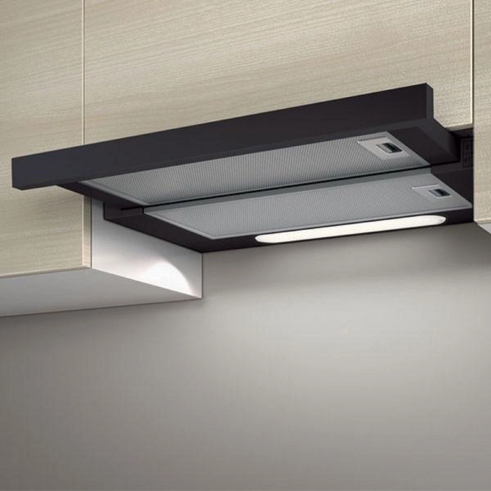 Вытяжка встраиваемая Elica Elite 14 Lux BL/A/50 черный управление: кнопочное (1 мотор)