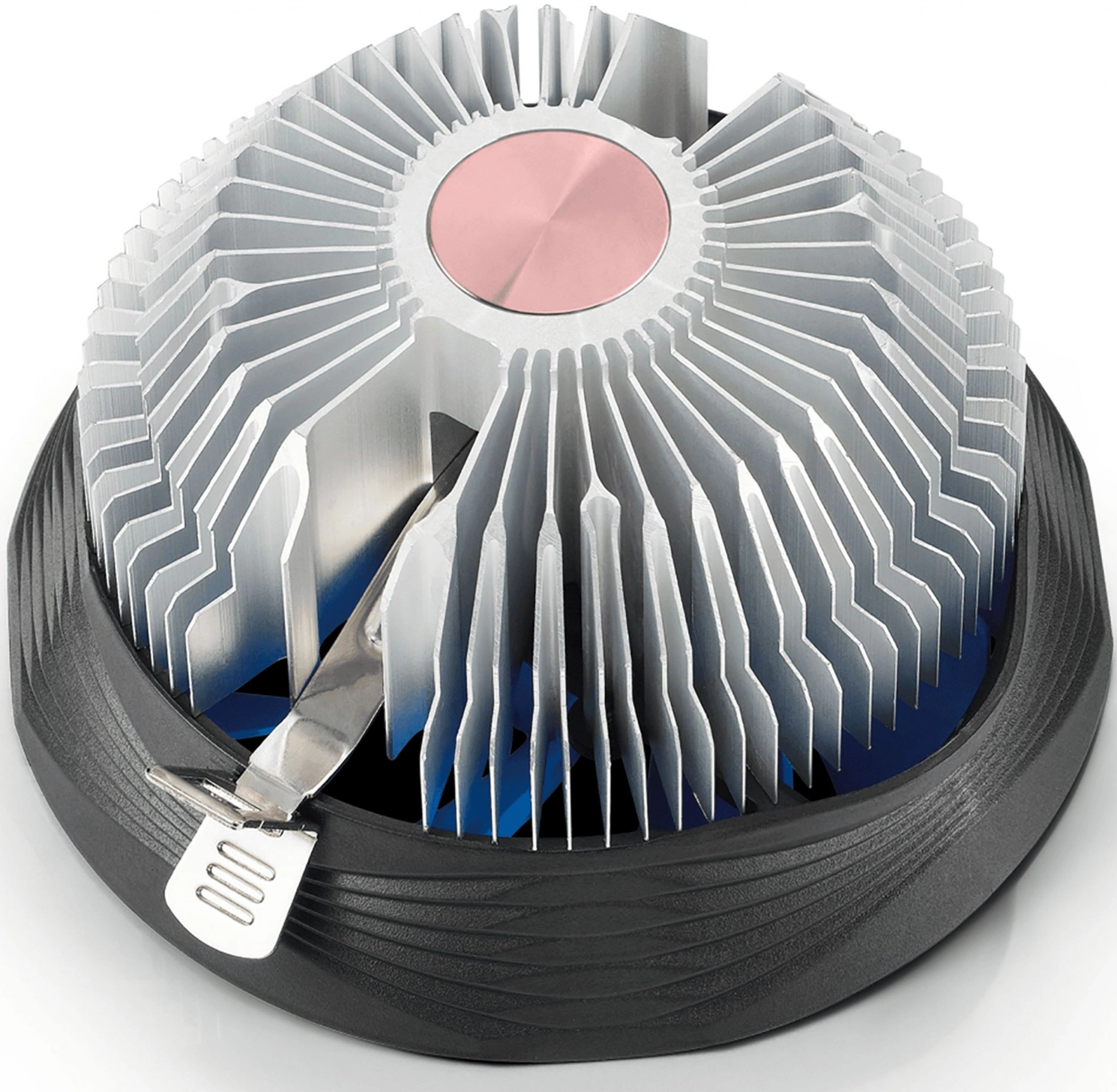 Устройство охлаждения(кулер) Deepcool Gamma Archer Pro V2 Soc-AM5/AM4/1200/1700/1851 черный/синий 4-pin 17.8-21dB Al+Cu 110W 315gr Ret (G-U-ARCHER-ARNNNN-G-2)