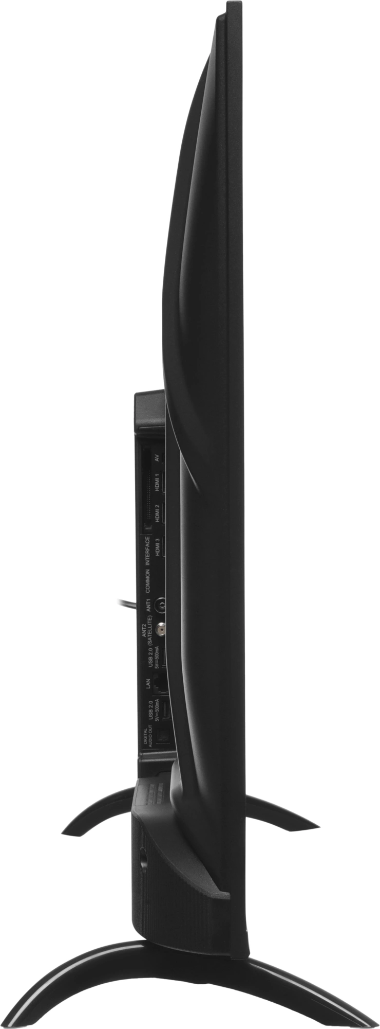 Телевизор LED Hyundai 43" H-LED43BU7012 YaOS Frameless черный/черный 4K Ultra HD 60Hz DVB-T DVB-T2 DVB-C DVB-S DVB-S2 USB WiFi Smart TV