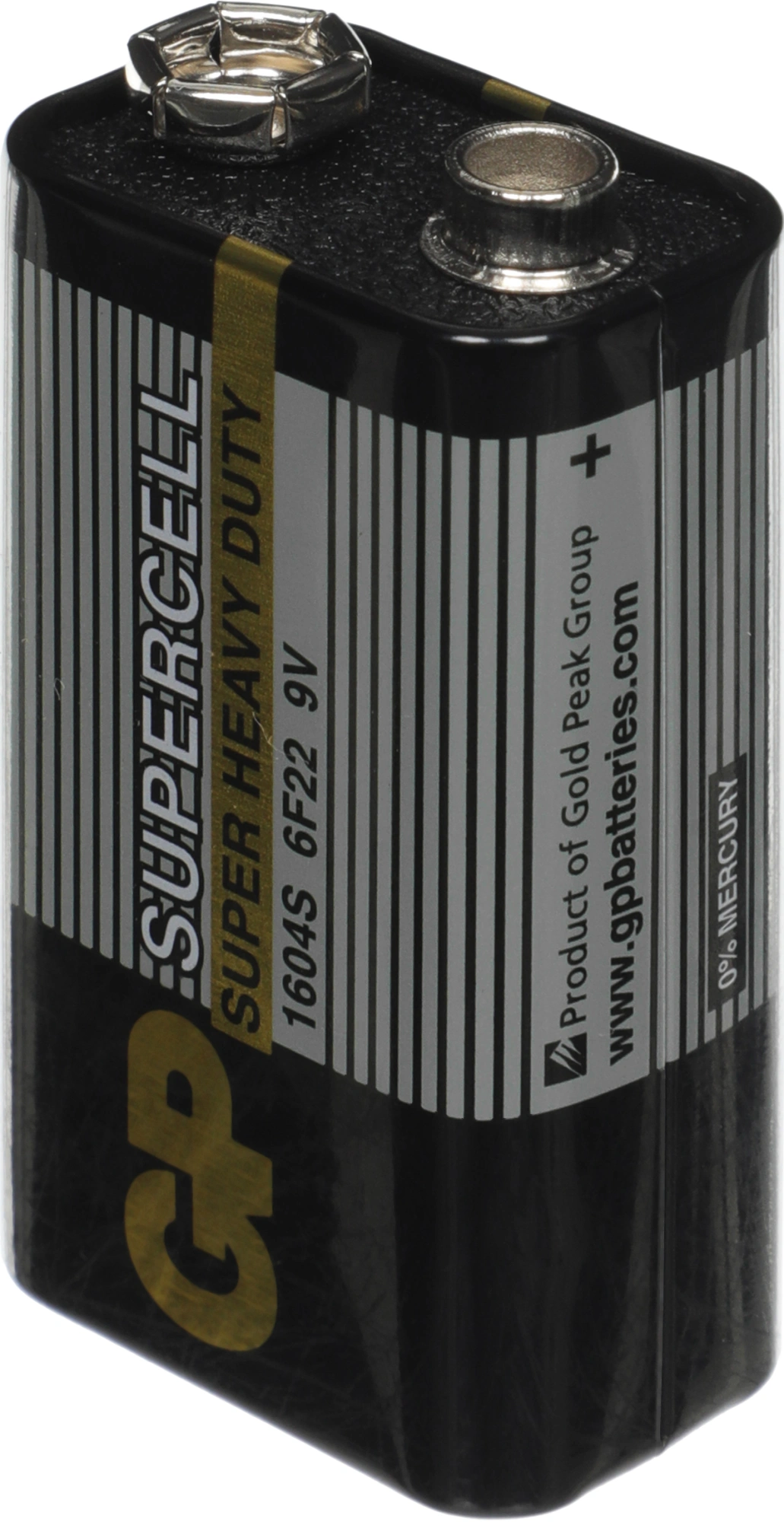 Батарея GP Supercell 1604S 6F22 9V (1шт)