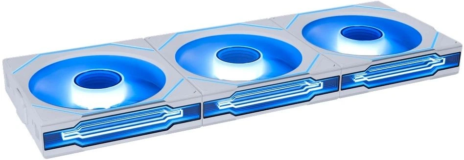 Вентилятор для корпуса Lian-Li Uni Fan SL-INF Wireless 120 ARGB 120х124.5x28 белый 4-pin 29.2дБ (упак.:3шт) (G99.12SLIN1W3W.R0) Ret
