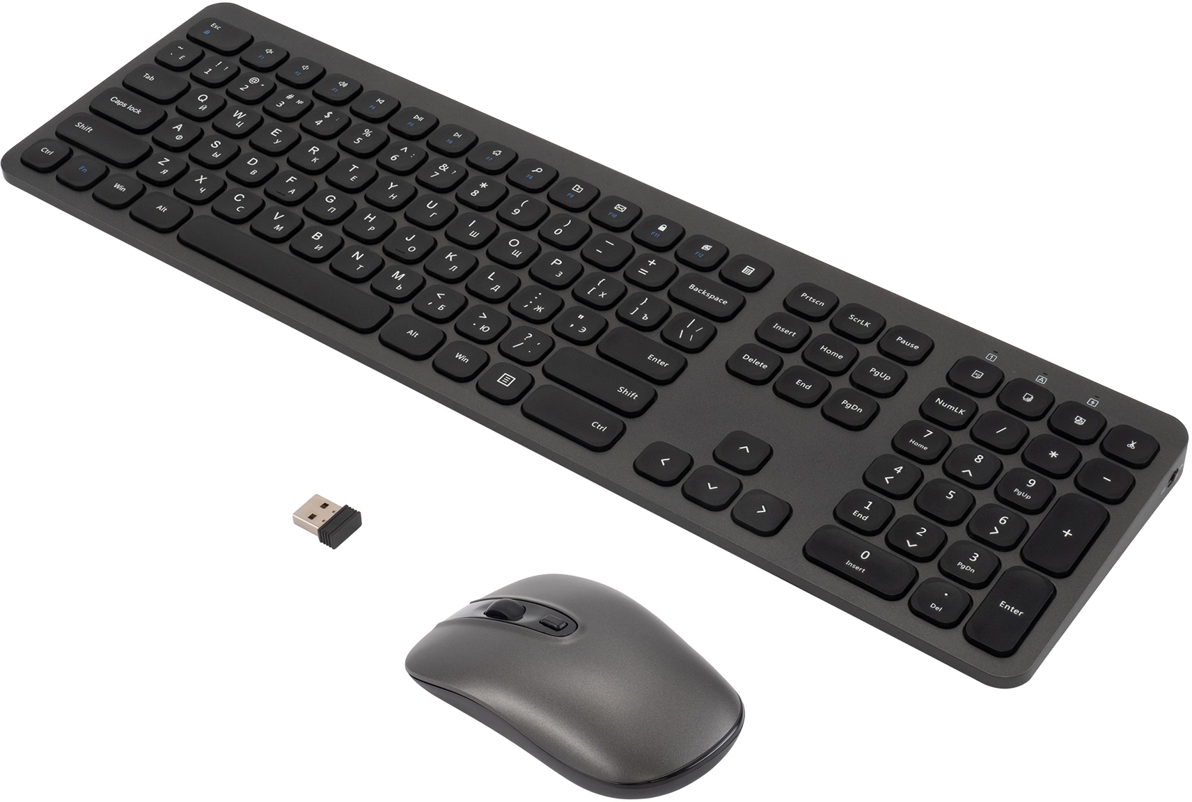 Моноблок Digma Pro Unity 27" Full HD i3 1215U (1.2) 16Gb SSD512Gb UHDG CR Windows 11 Pro GbitEth WiFi BT 90W клавиатура мышь Cam серый/черный 1920x1080