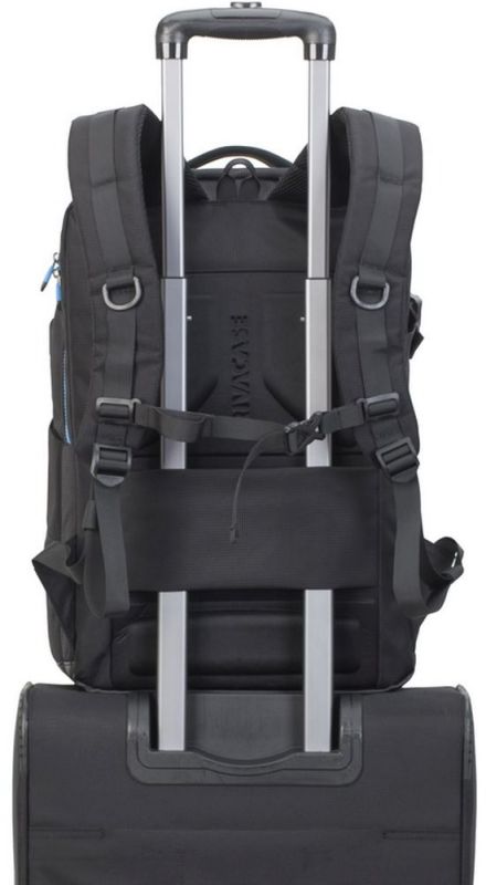 Рюкзак для ноутбука 17.3" Riva 7860 черный полиэстер (7860 BLACK)