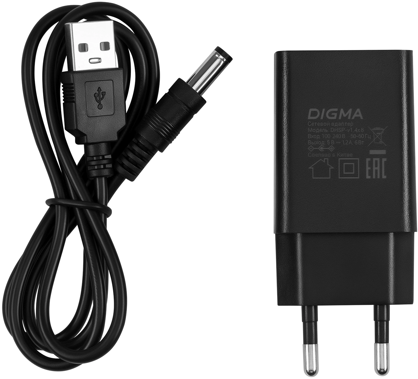 Сплиттер аудио-видео Digma DHSP-v1.4x8 HDMI (f)/8xHDMI (f) черный