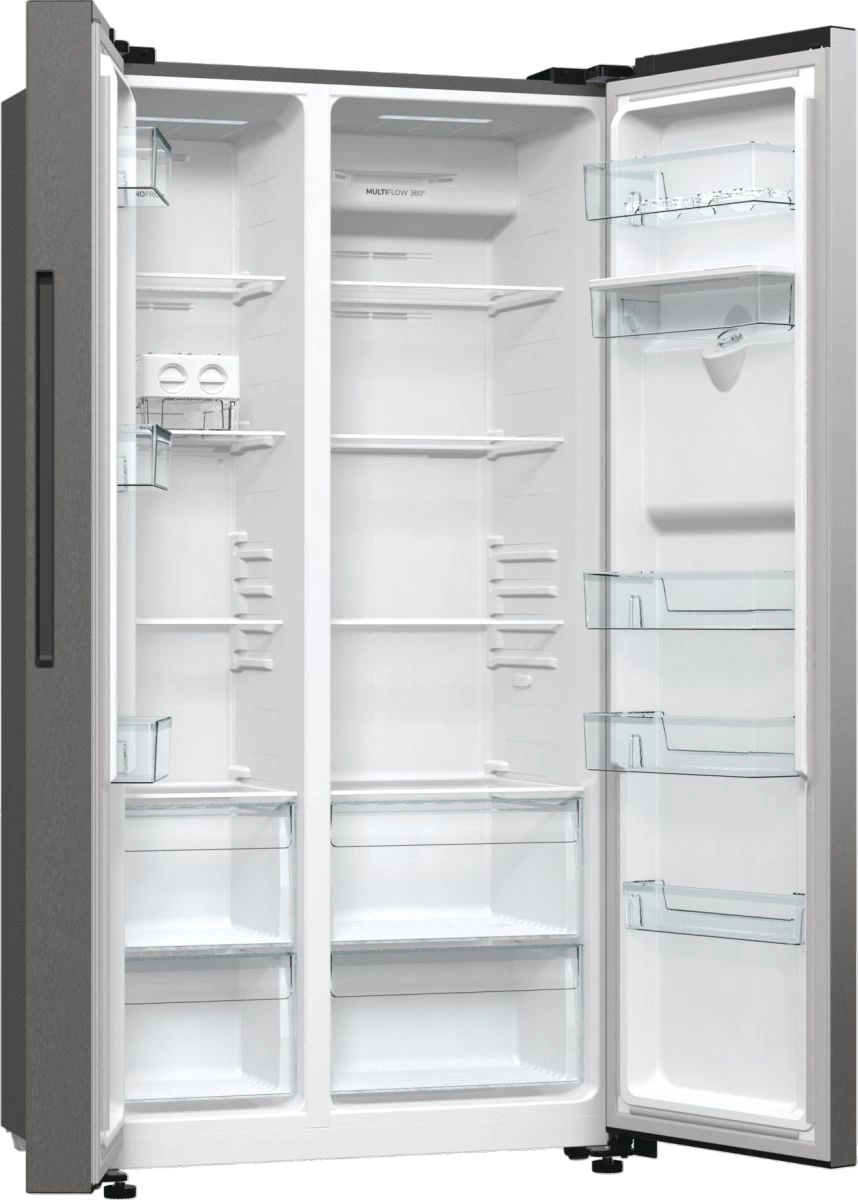 Холодильник Gorenje NRR9185EAXLWD 2-хкамерн. серебристый мат. инвертер
