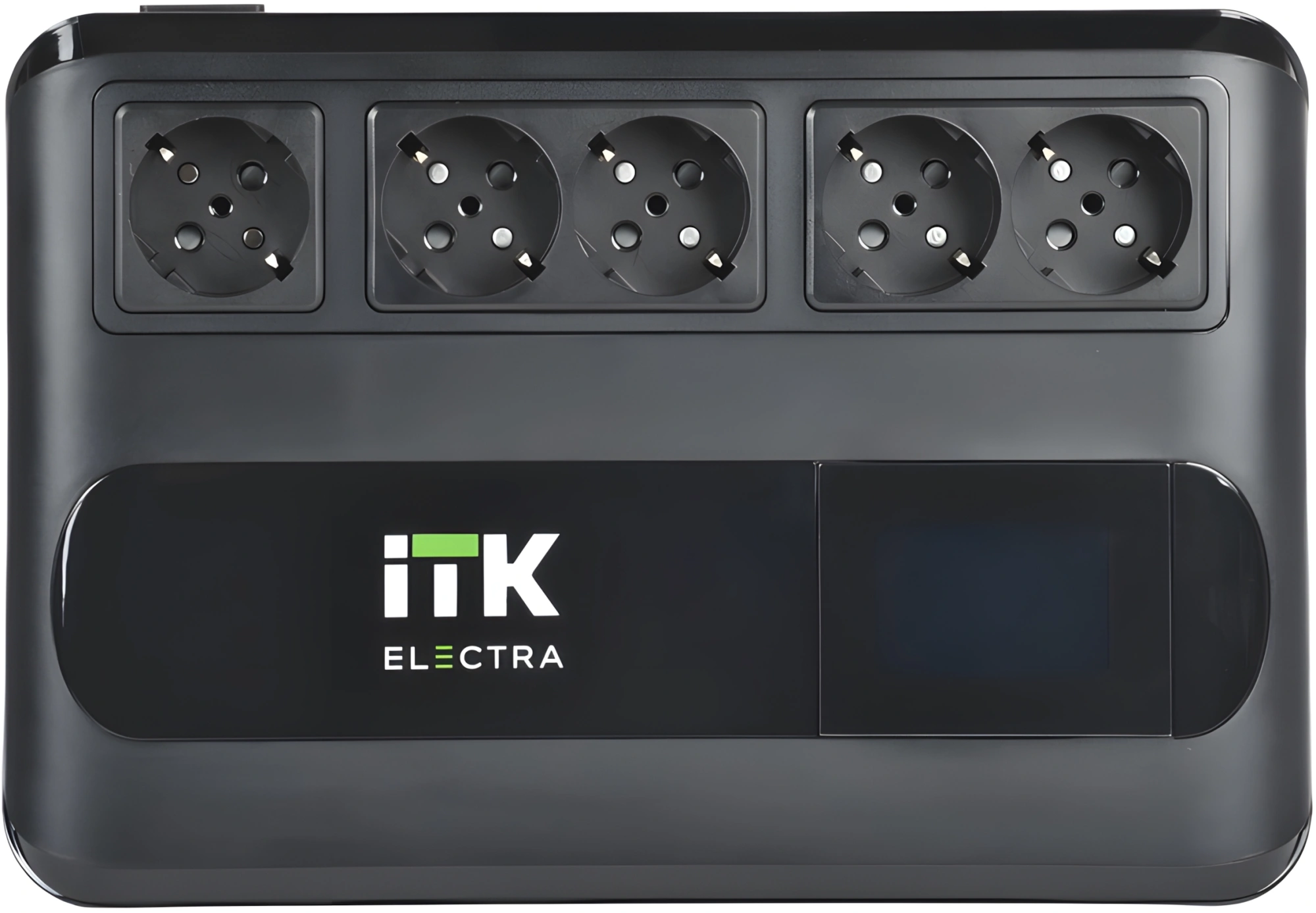 Источник бесперебойного питания ITK Electra ELT5-1000VA-1-001 600Вт 1000ВА черный