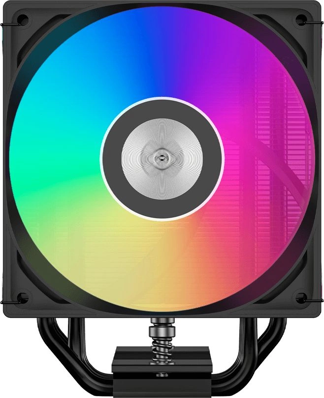 Устройство охлаждения(кулер) PcCooler RT500 Digital BK ARGB Soc-AM5/AM4/1200/1700/1851 черный 4-pin 34.9dB Al+Cu LCD 245W Ret (RT500-BKAWYL-GL)