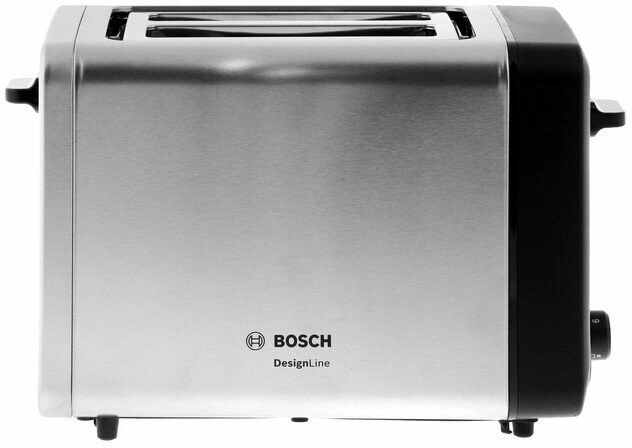 Тостер Bosch TAT4P420 970Вт нержавеющая сталь/черный