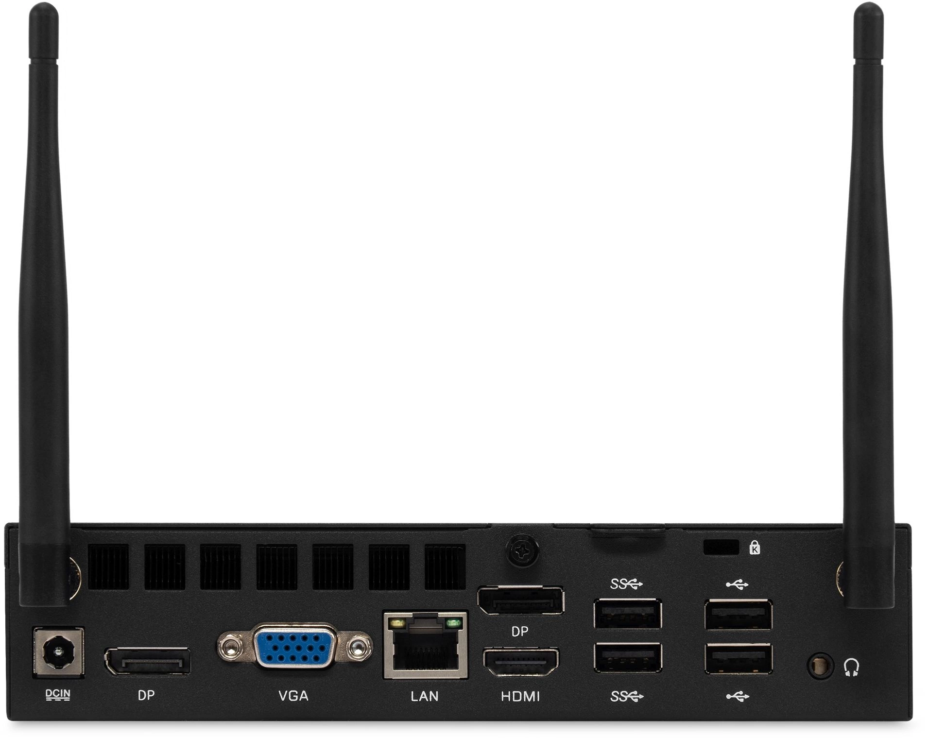 Неттоп IRU 310H6ITF i3 12100 (3.3) 8Gb SSD256Gb UHDG 730 Windows 11 Pro GbitEth WiFi BT 90W черный (2031363)
