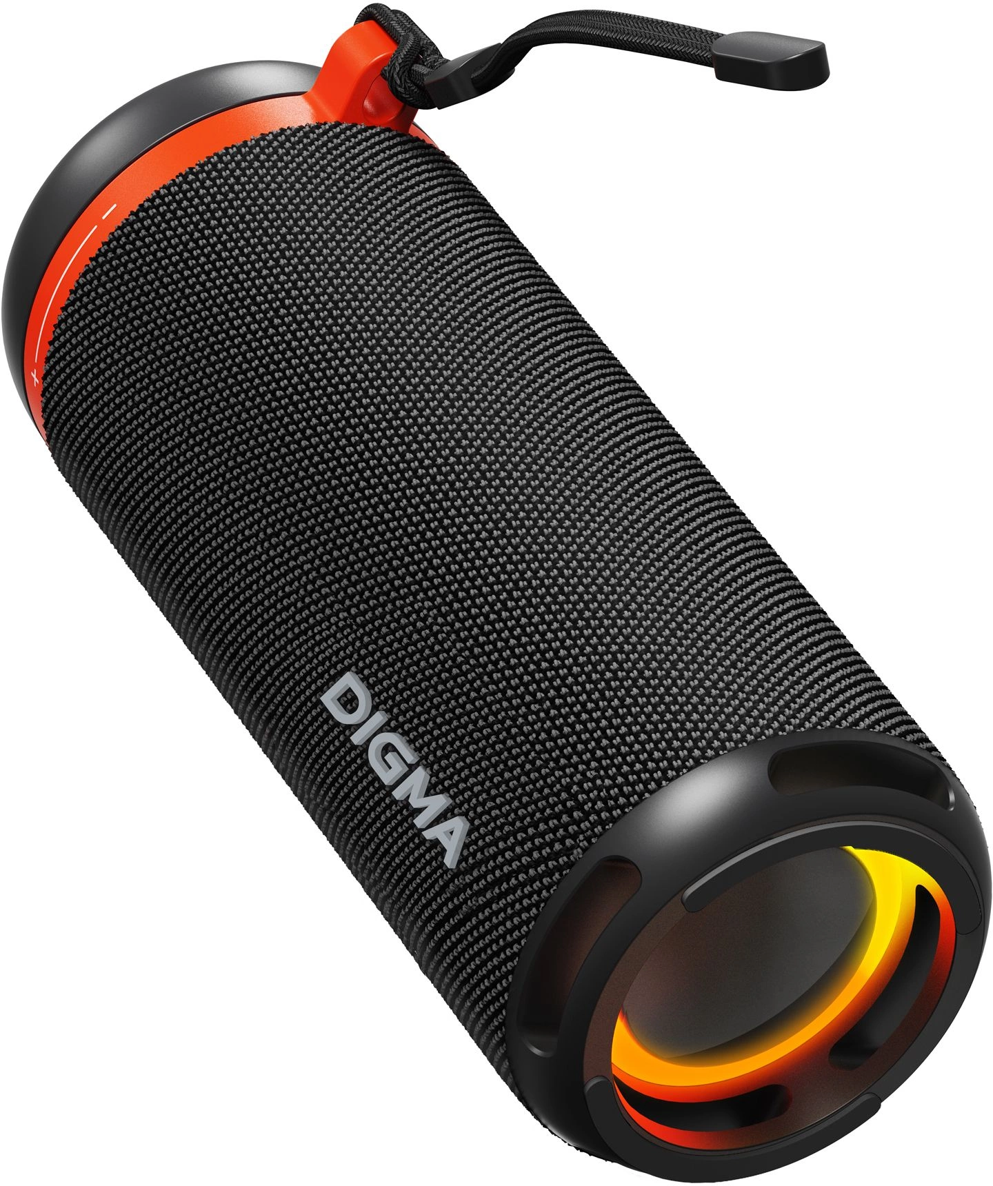 Колонка порт. Digma D-PS1521 черный 16W 2.0 BT 10м 1800mAh (PS1521B)