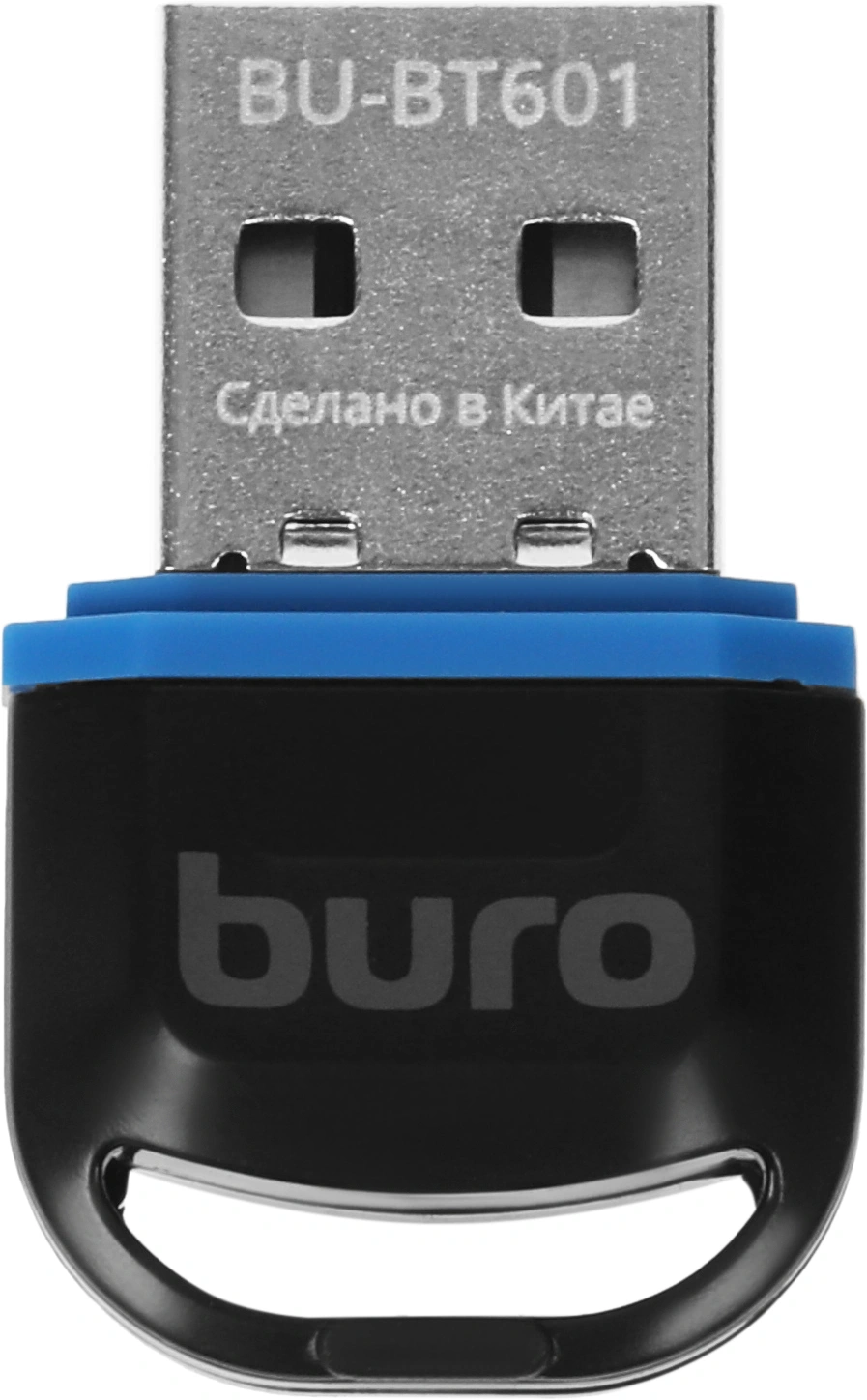 Адаптер USB Buro BU-BT601 Bluetooth V6.0 EDR+ BLE class 2 20м черный