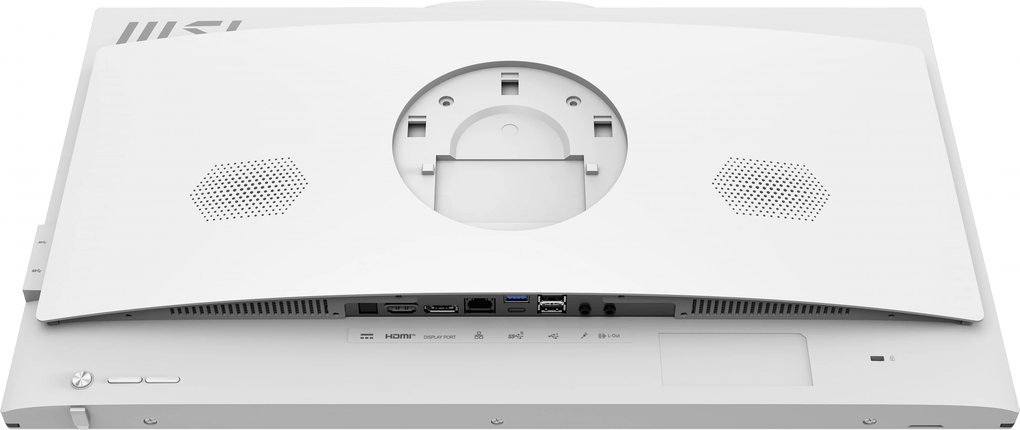 Моноблок MSI Pro AP242P 14M-669XRU 23.8" Full HD i3 14100 (3.5) 8Gb SSD512Gb UHDG 730 без ОС GbitEth WiFi BT 120W клавиатура мышь Cam белый 1920x1080
