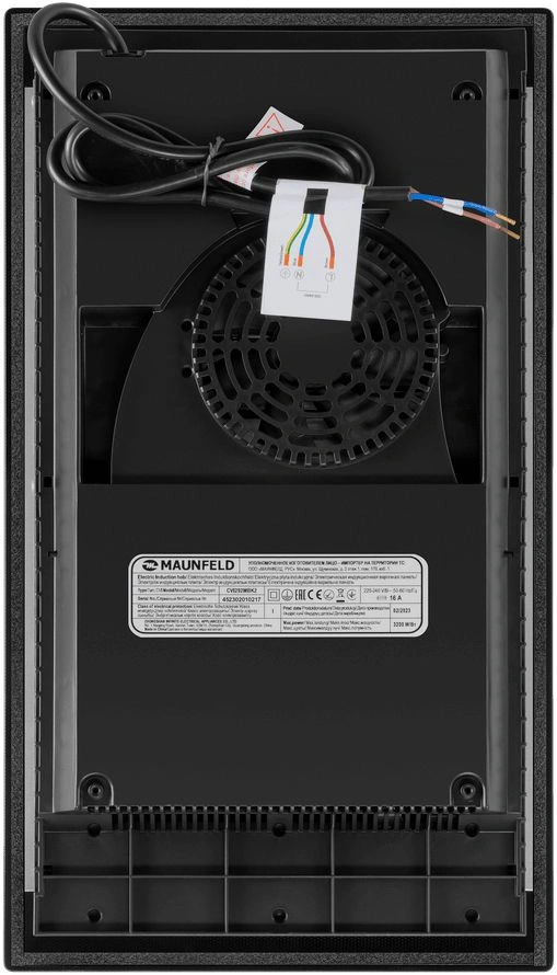 Индукционная варочная поверхность Maunfeld CVI292MBK2 черный