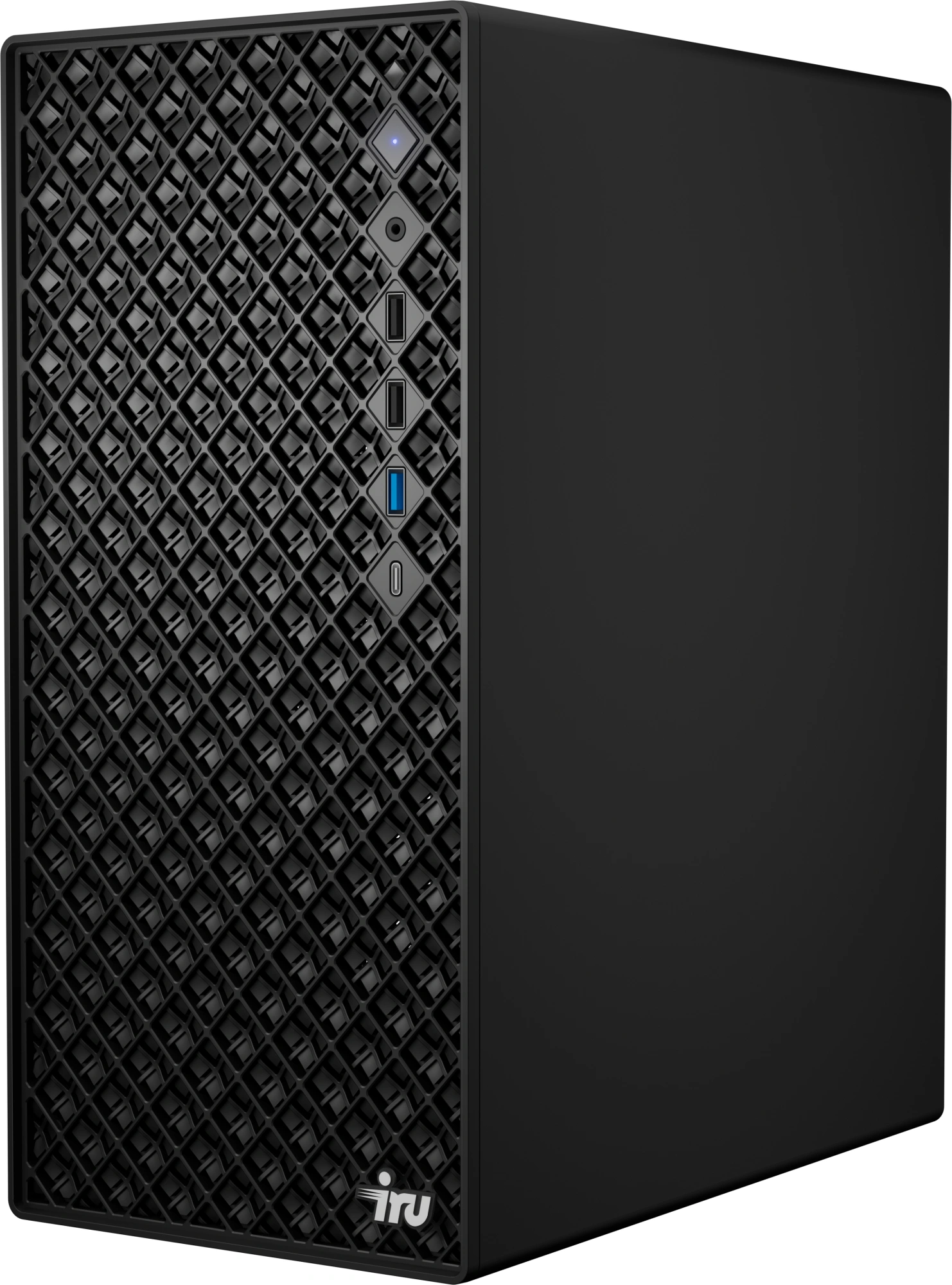ПК IRU Tactio 520B6SB MT Ryzen 5 8600G (4.3) 32Gb SSD512Gb RGr FreeDOS 2.5xGbitEth 450W черный (RUS) (2116633)
