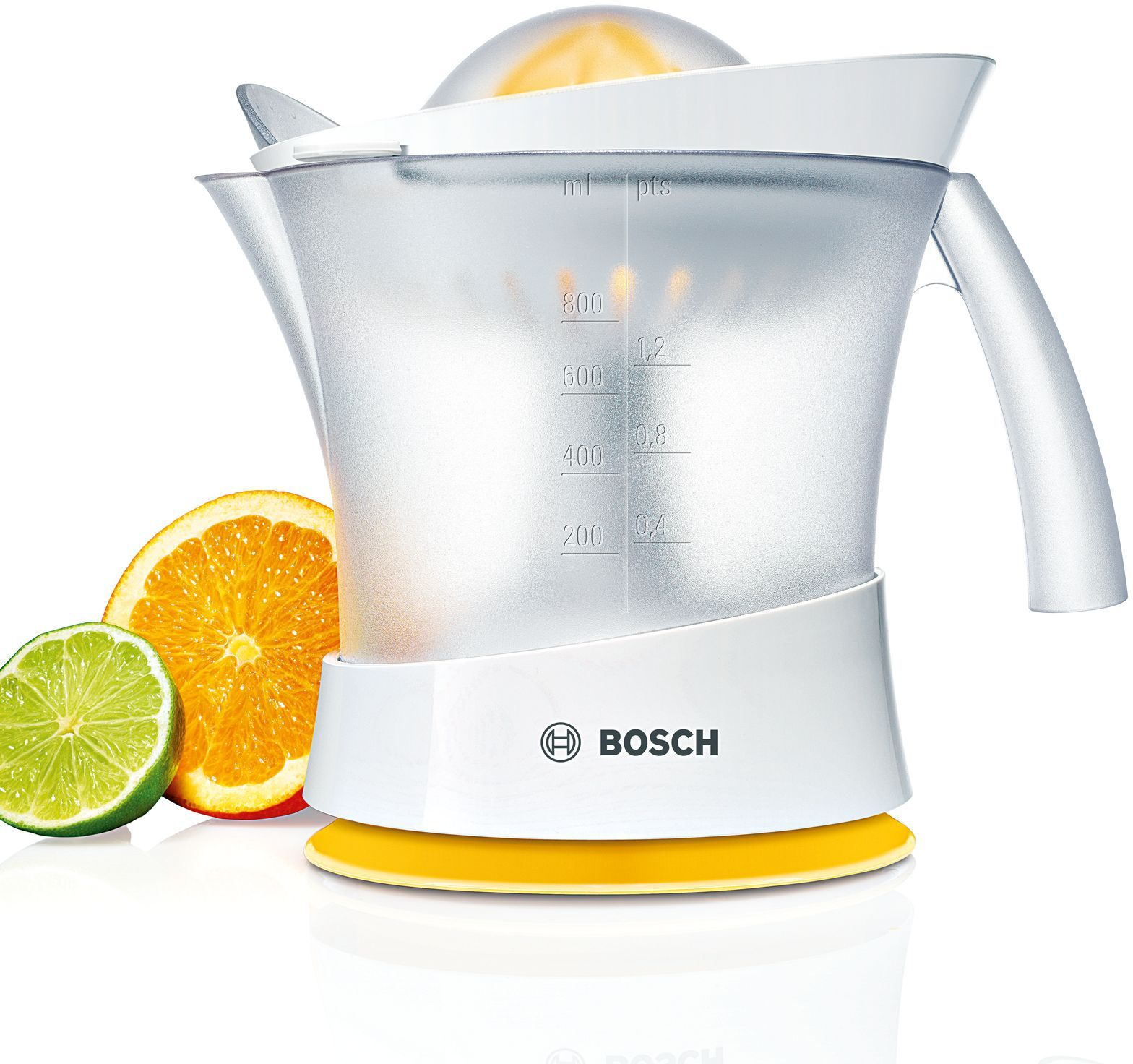 Соковыжималка цитрусовая Bosch MCP3500N 21Вт рез.сок.:800мл. белый