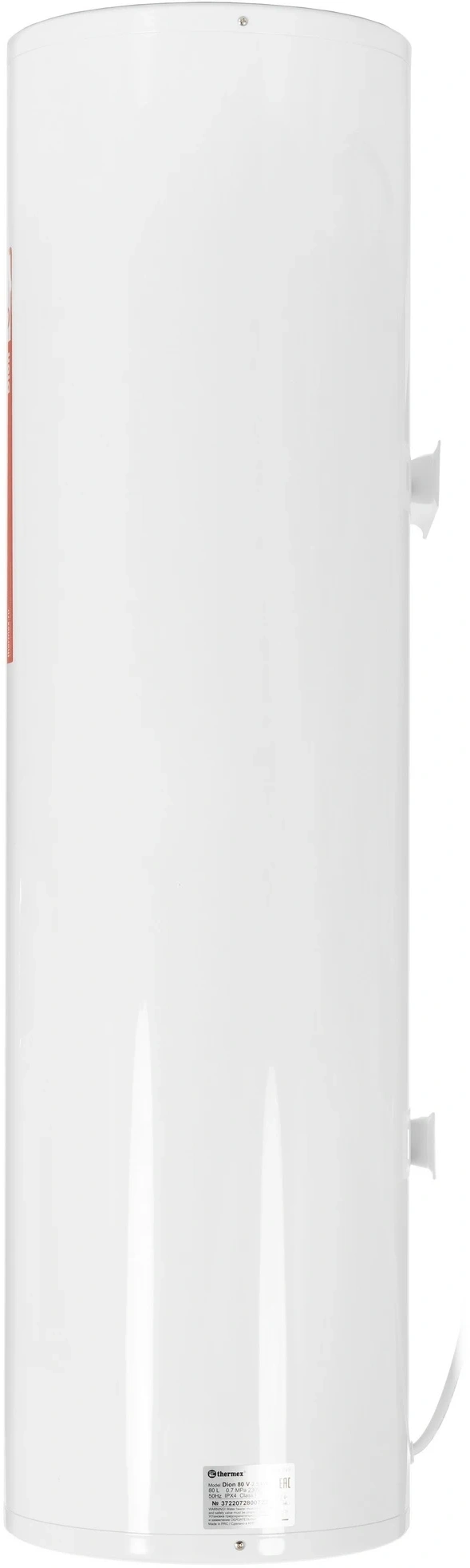 Водонагреватель Thermex Dion 80 V 2.5кВт 80л электрический настенный/белый