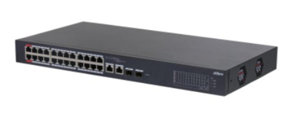 DH-CS4226-24ET-375 - 24-портовый PoE коммутатор с функцией облачного управления