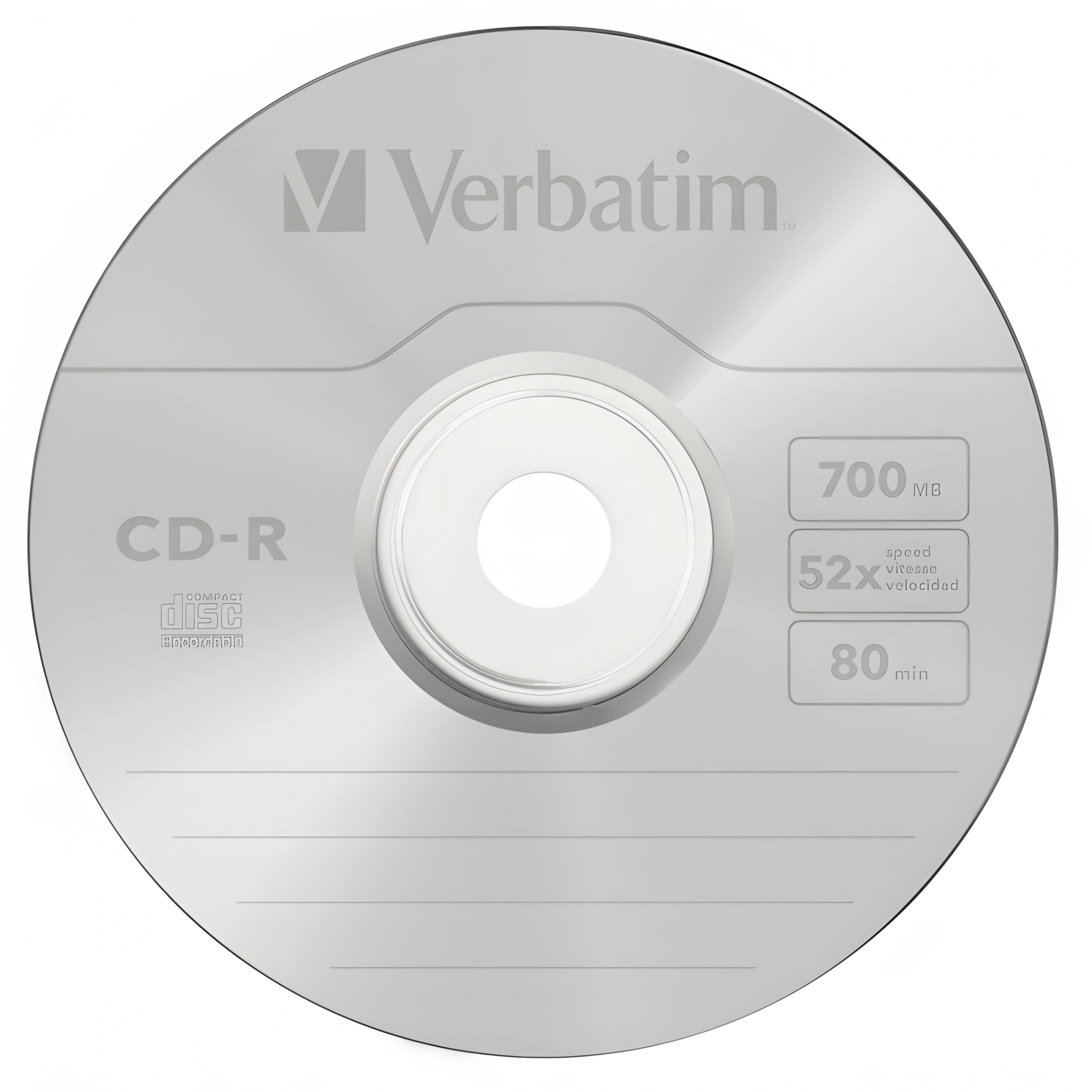 Диск CD-R Verbatim 700Mb 52x Jewel case (10шт) (43327)