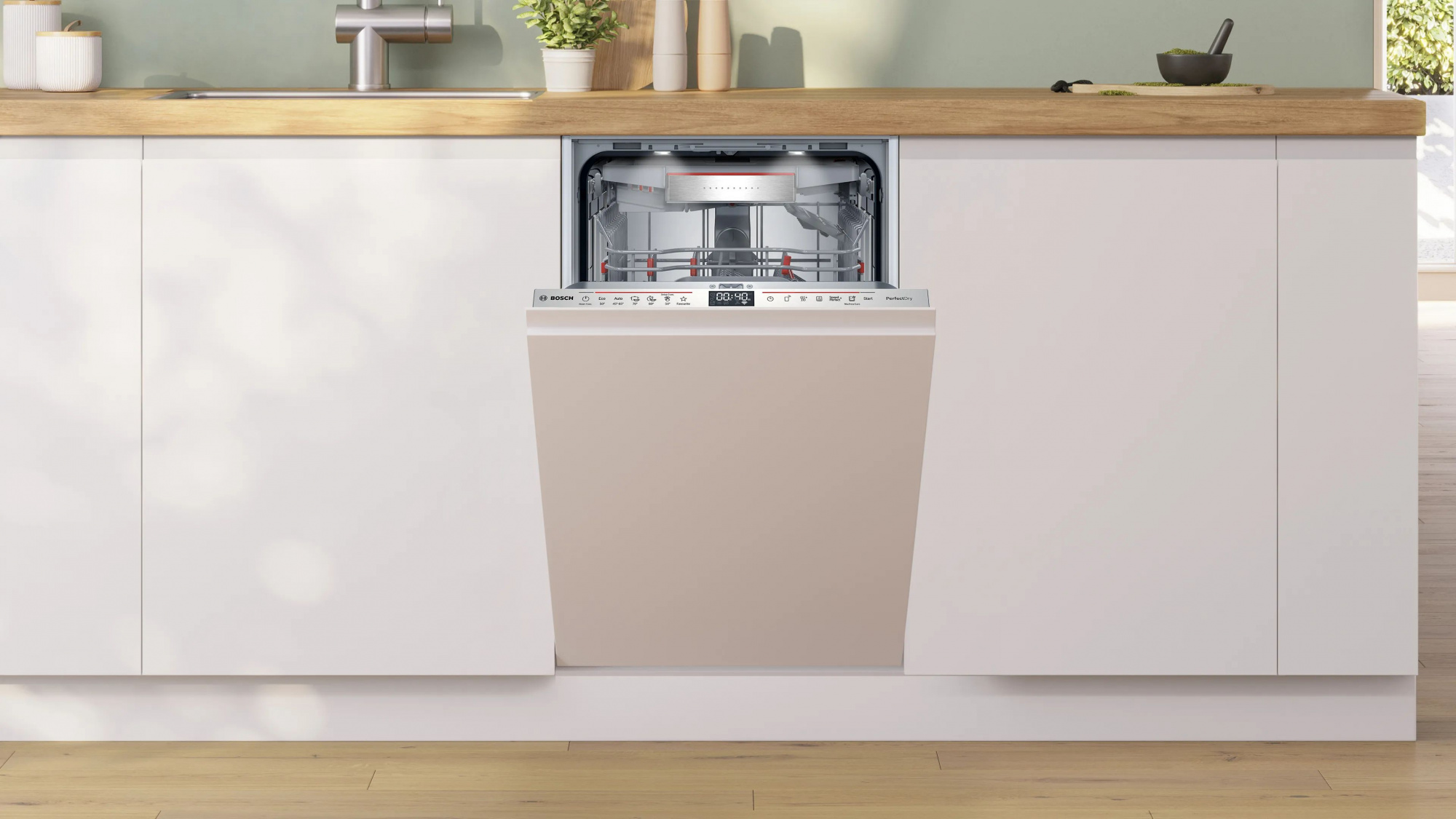 Посудомоечная машина встраив. Bosch SPV6ZMX17E узкая инвертер